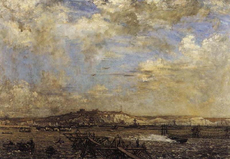 Philip Wilson Steer Dover Harbour oil painting image